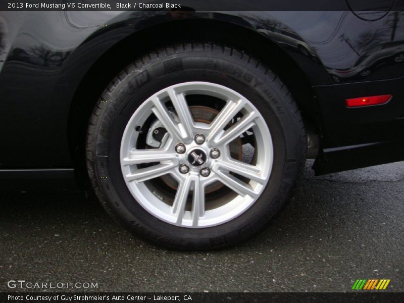 Black / Charcoal Black 2013 Ford Mustang V6 Convertible