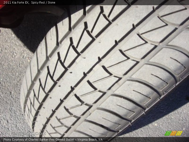 Spicy Red / Stone 2011 Kia Forte EX