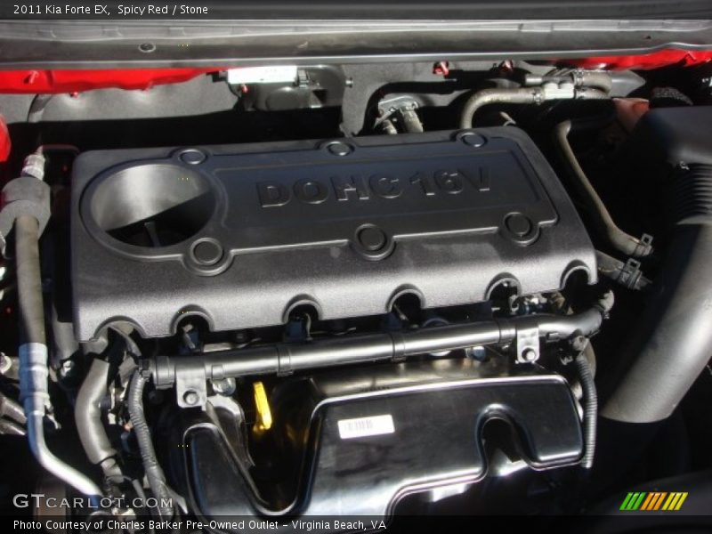 Spicy Red / Stone 2011 Kia Forte EX