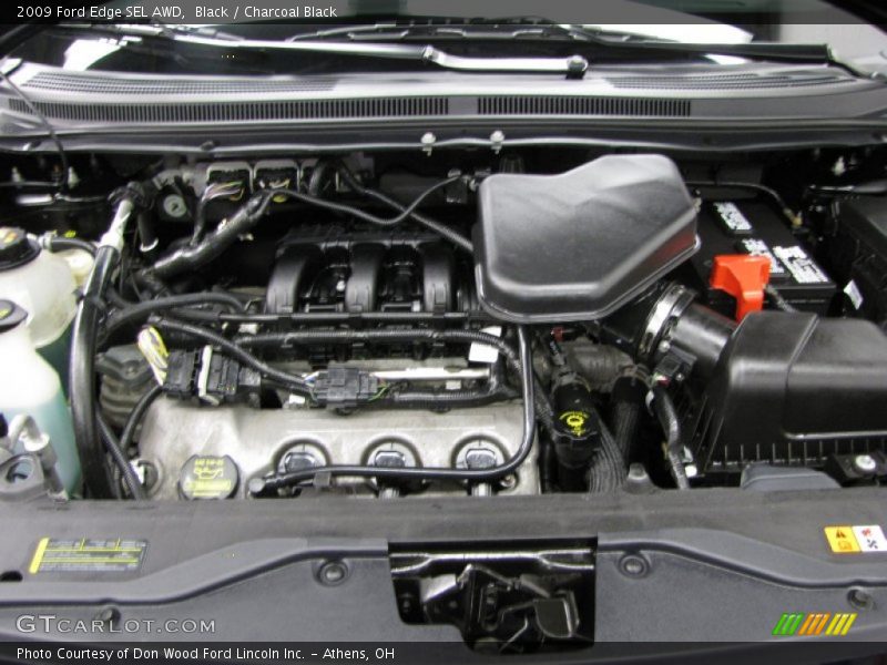 Black / Charcoal Black 2009 Ford Edge SEL AWD