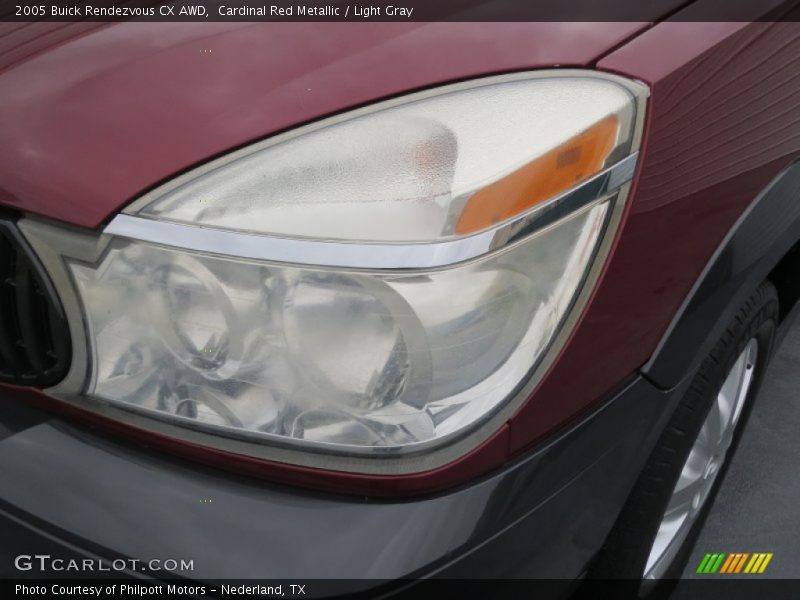Cardinal Red Metallic / Light Gray 2005 Buick Rendezvous CX AWD