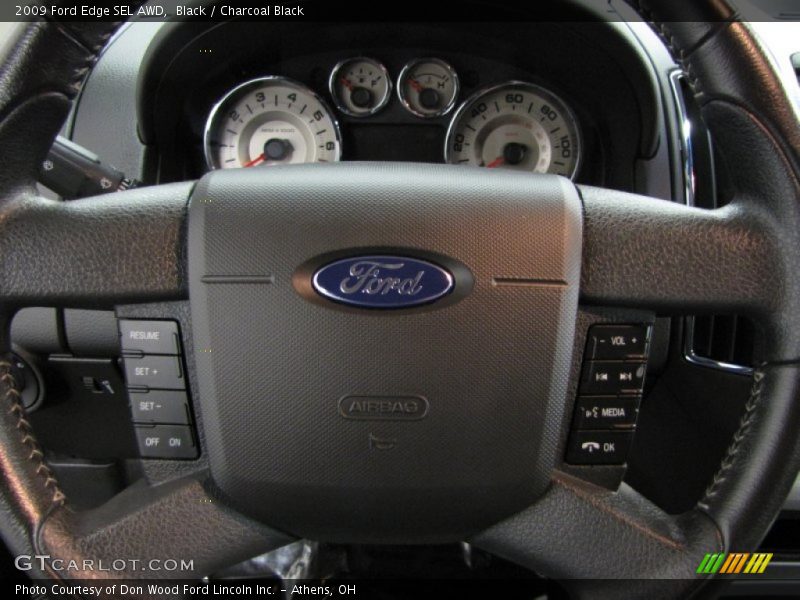 Black / Charcoal Black 2009 Ford Edge SEL AWD