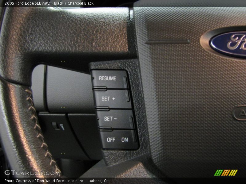 Black / Charcoal Black 2009 Ford Edge SEL AWD