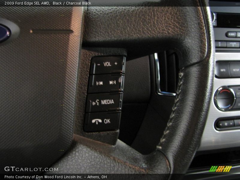 Black / Charcoal Black 2009 Ford Edge SEL AWD