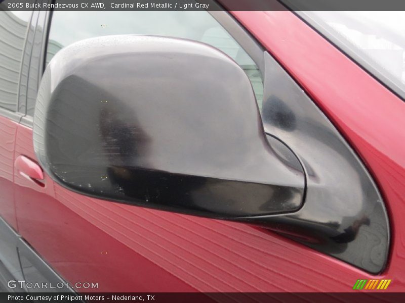 Cardinal Red Metallic / Light Gray 2005 Buick Rendezvous CX AWD