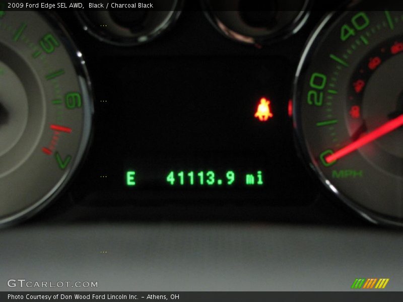 Black / Charcoal Black 2009 Ford Edge SEL AWD