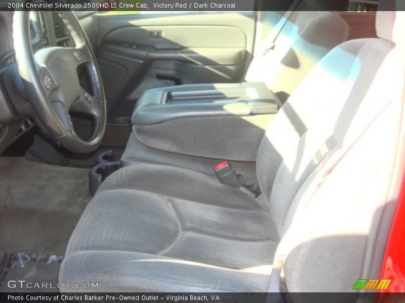 Victory Red / Dark Charcoal 2004 Chevrolet Silverado 2500HD LS Crew Cab