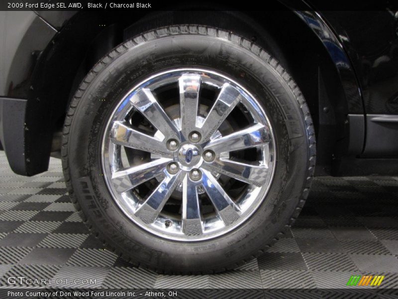 Black / Charcoal Black 2009 Ford Edge SEL AWD