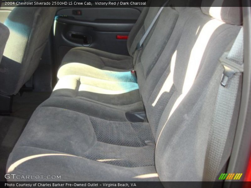 Victory Red / Dark Charcoal 2004 Chevrolet Silverado 2500HD LS Crew Cab