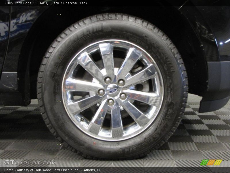 Black / Charcoal Black 2009 Ford Edge SEL AWD
