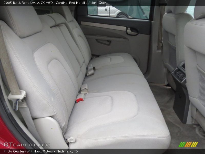 Cardinal Red Metallic / Light Gray 2005 Buick Rendezvous CX AWD