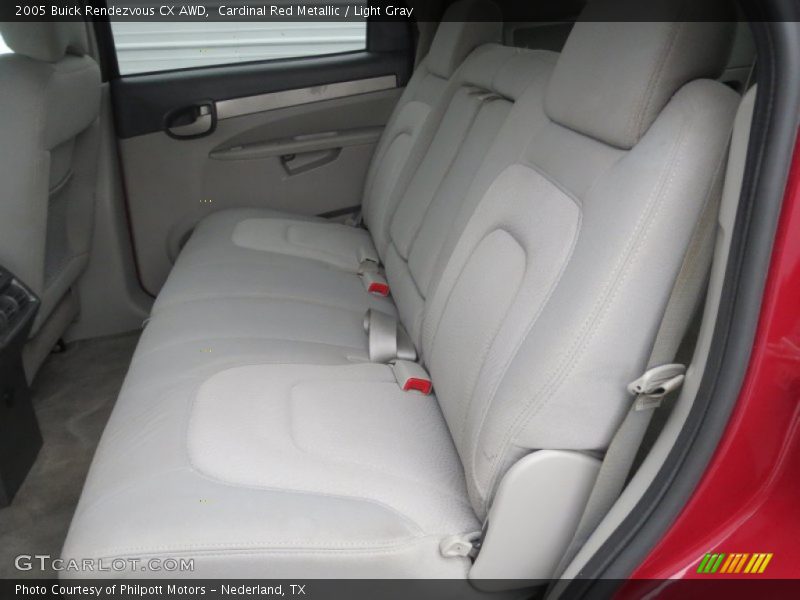 Cardinal Red Metallic / Light Gray 2005 Buick Rendezvous CX AWD