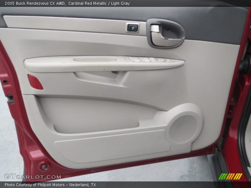 Cardinal Red Metallic / Light Gray 2005 Buick Rendezvous CX AWD