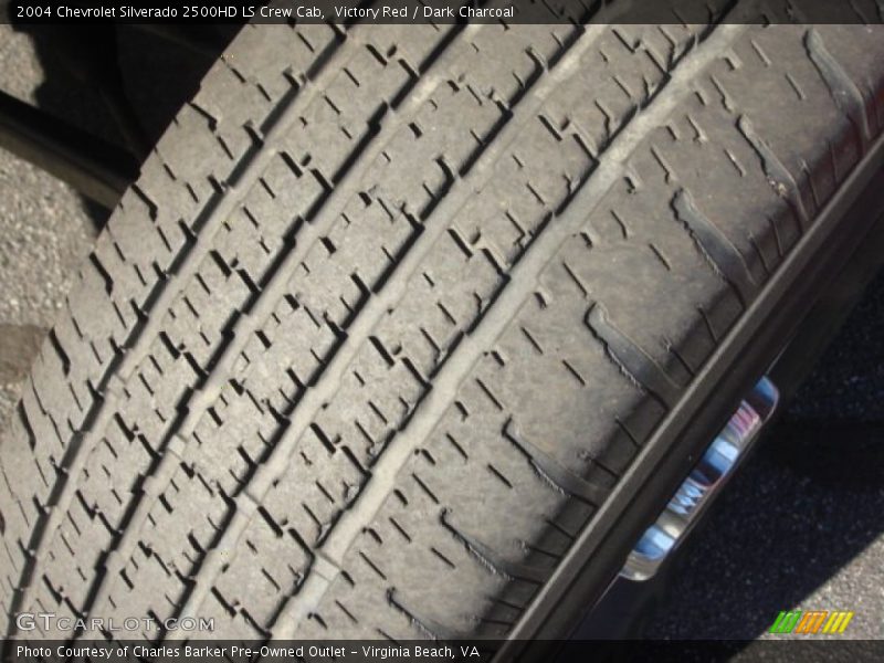 Victory Red / Dark Charcoal 2004 Chevrolet Silverado 2500HD LS Crew Cab