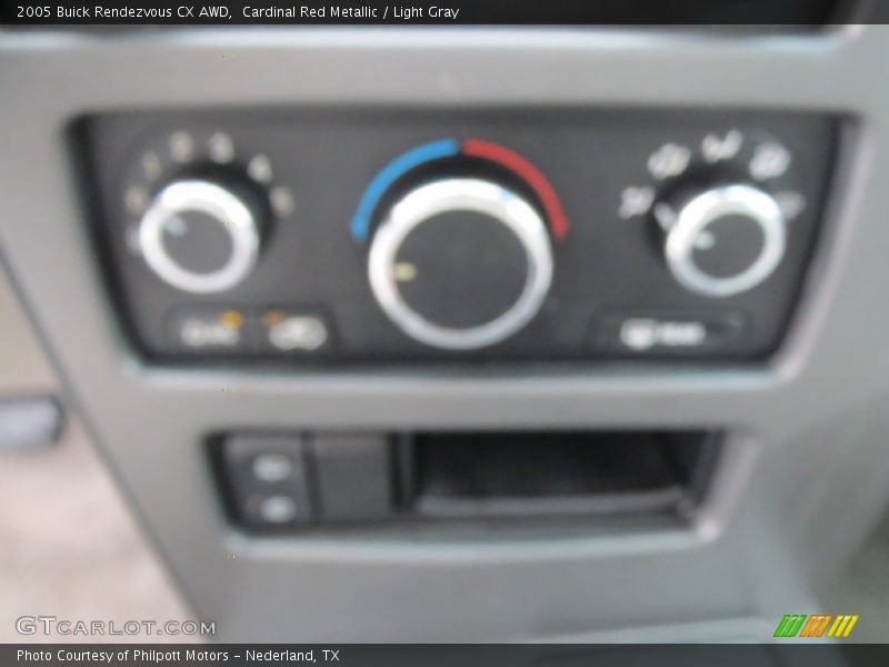 Cardinal Red Metallic / Light Gray 2005 Buick Rendezvous CX AWD