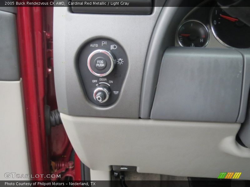 Cardinal Red Metallic / Light Gray 2005 Buick Rendezvous CX AWD