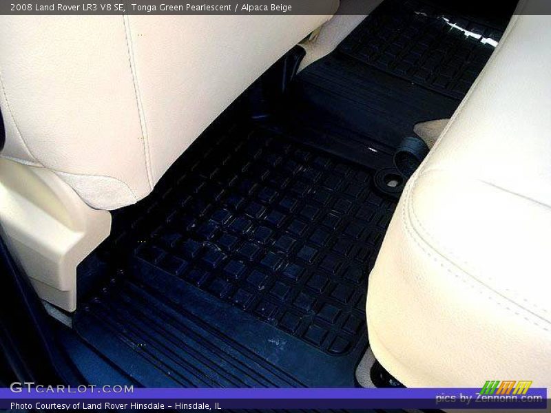 Tonga Green Pearlescent / Alpaca Beige 2008 Land Rover LR3 V8 SE