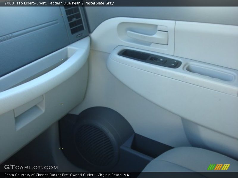Modern Blue Pearl / Pastel Slate Gray 2008 Jeep Liberty Sport