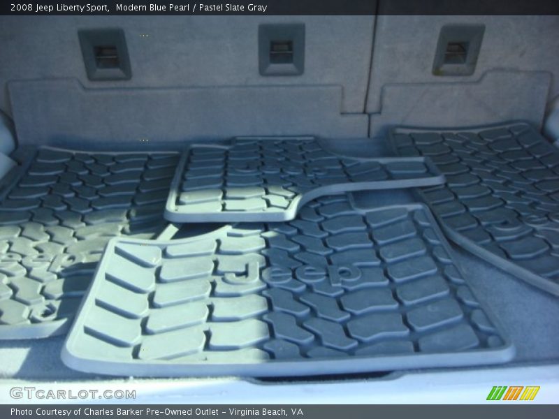 Modern Blue Pearl / Pastel Slate Gray 2008 Jeep Liberty Sport