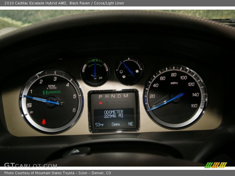  2010 Escalade Hybrid AWD Hybrid AWD Gauges