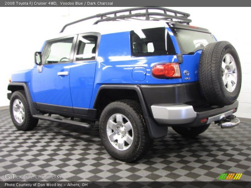 Voodoo Blue / Dark Charcoal 2008 Toyota FJ Cruiser 4WD