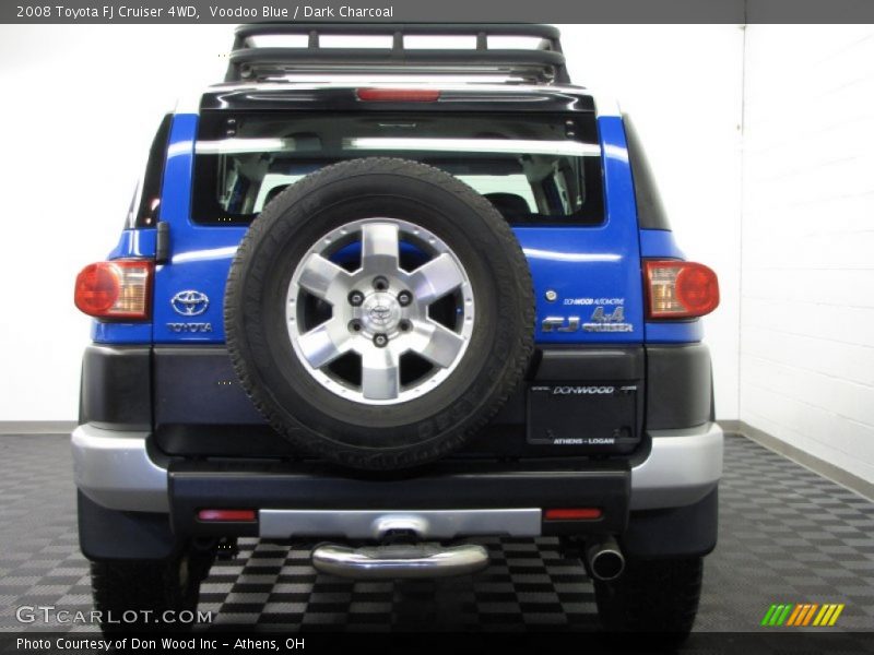 Voodoo Blue / Dark Charcoal 2008 Toyota FJ Cruiser 4WD