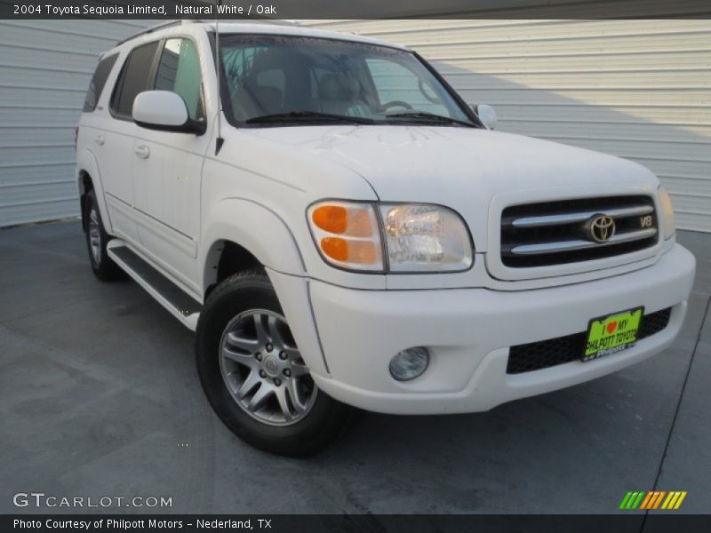 Natural White / Oak 2004 Toyota Sequoia Limited