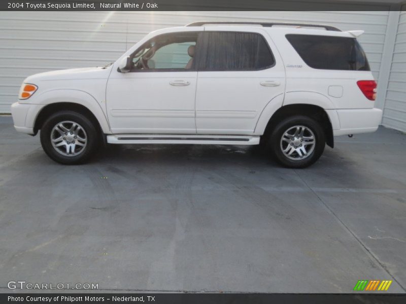 Natural White / Oak 2004 Toyota Sequoia Limited