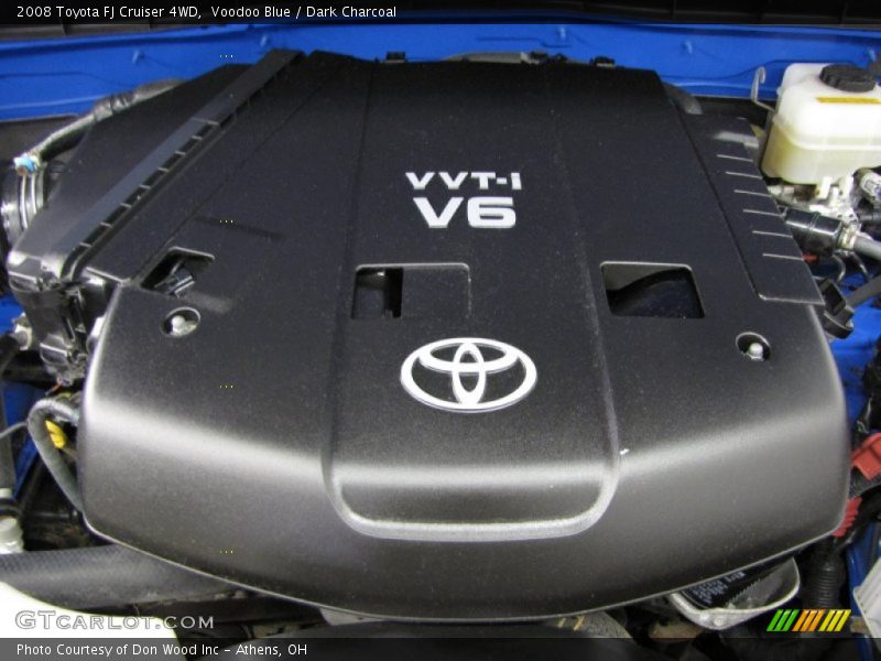 Voodoo Blue / Dark Charcoal 2008 Toyota FJ Cruiser 4WD
