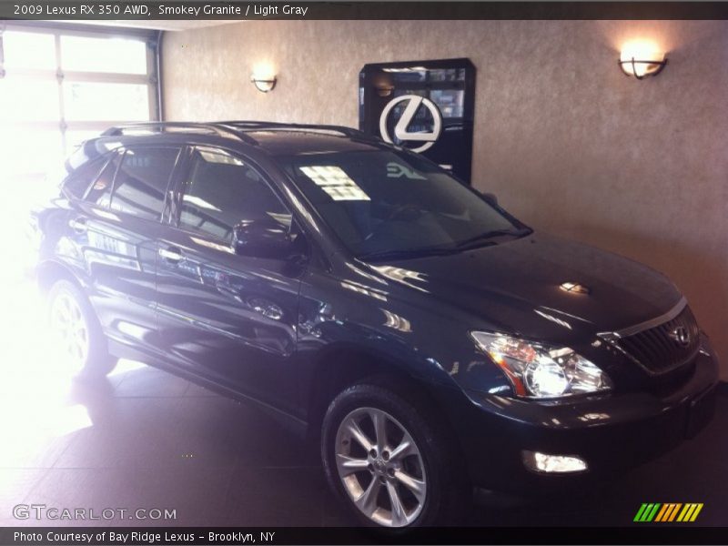 Smokey Granite / Light Gray 2009 Lexus RX 350 AWD