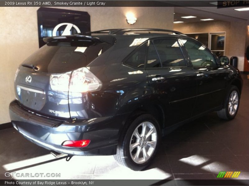 Smokey Granite / Light Gray 2009 Lexus RX 350 AWD