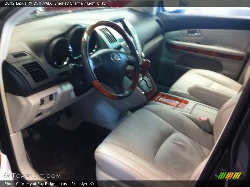 Smokey Granite / Light Gray 2009 Lexus RX 350 AWD