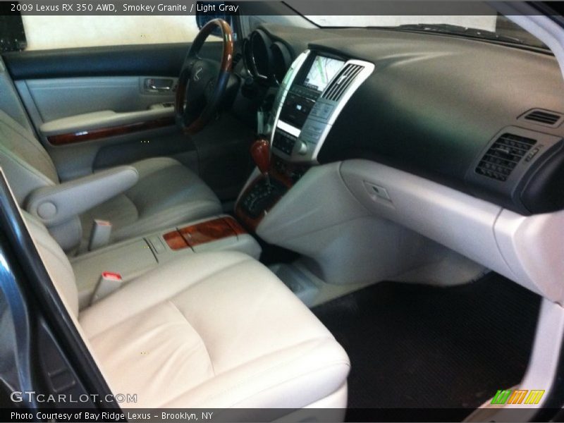 Smokey Granite / Light Gray 2009 Lexus RX 350 AWD