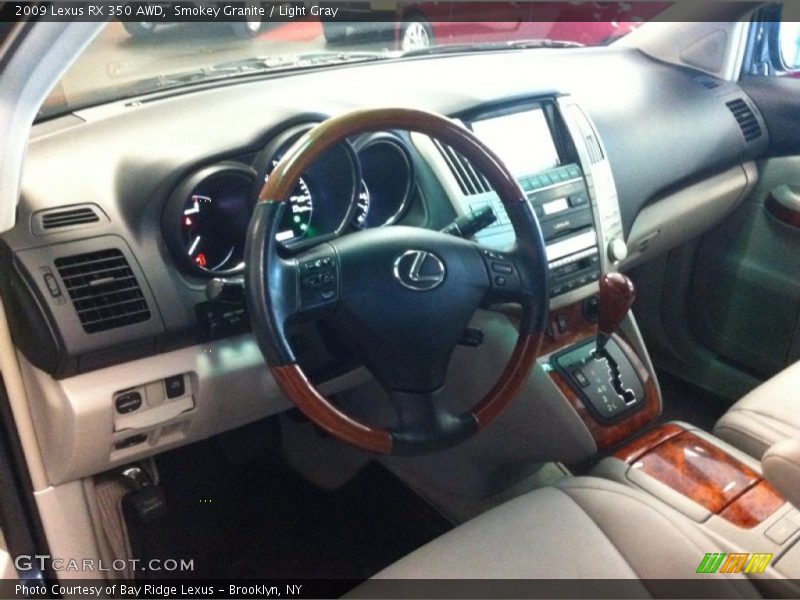 Smokey Granite / Light Gray 2009 Lexus RX 350 AWD
