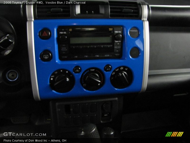 Voodoo Blue / Dark Charcoal 2008 Toyota FJ Cruiser 4WD