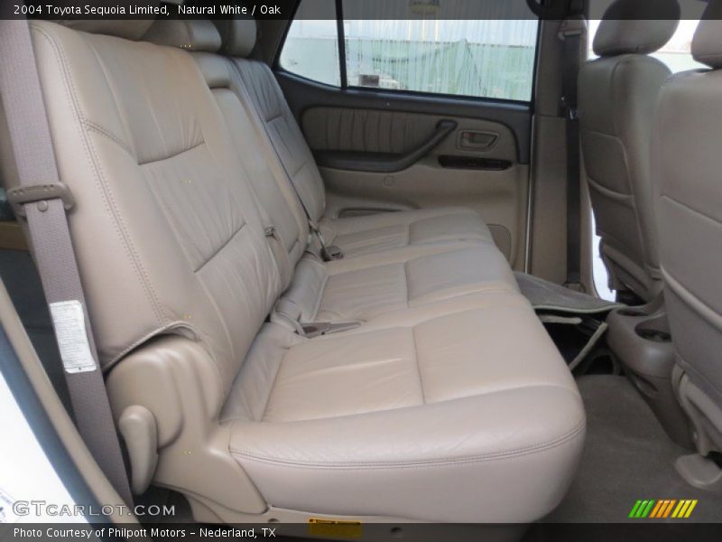Rear Seat of 2004 Sequoia Limited