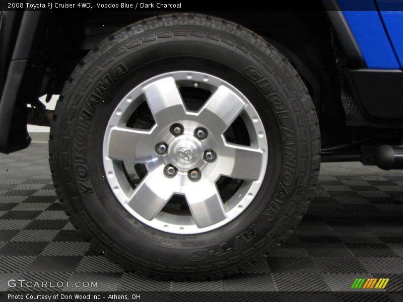 Voodoo Blue / Dark Charcoal 2008 Toyota FJ Cruiser 4WD