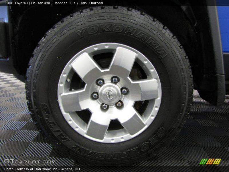 Voodoo Blue / Dark Charcoal 2008 Toyota FJ Cruiser 4WD