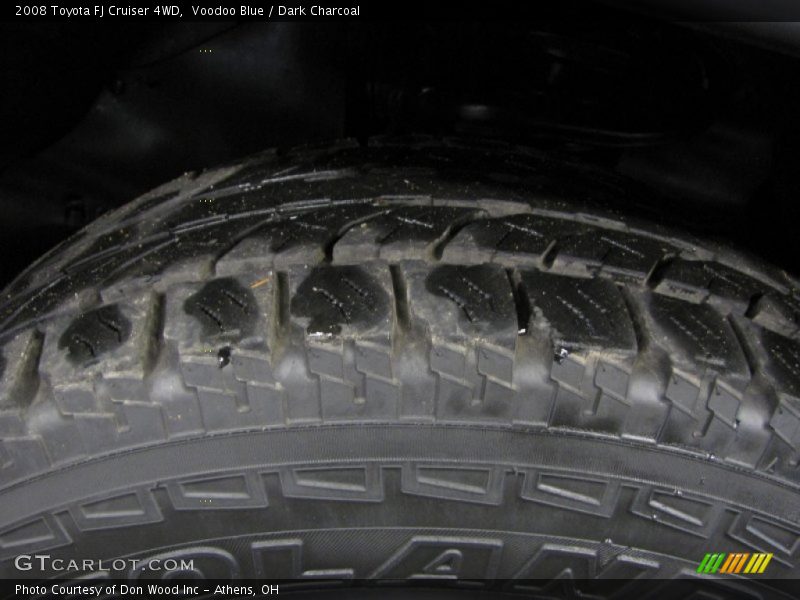 Voodoo Blue / Dark Charcoal 2008 Toyota FJ Cruiser 4WD