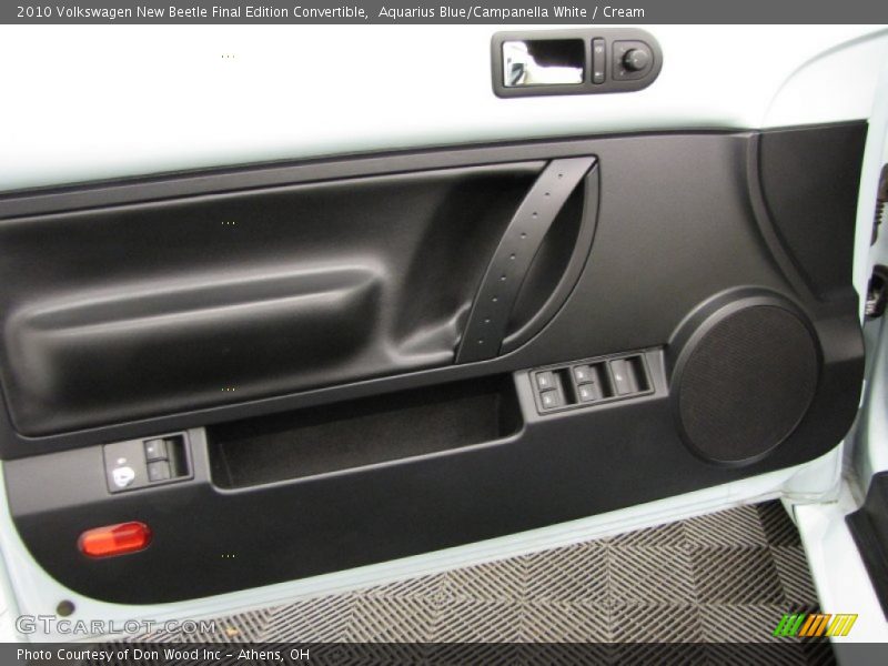 Aquarius Blue/Campanella White / Cream 2010 Volkswagen New Beetle Final Edition Convertible