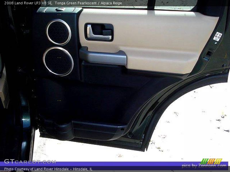 Tonga Green Pearlescent / Alpaca Beige 2008 Land Rover LR3 V8 SE