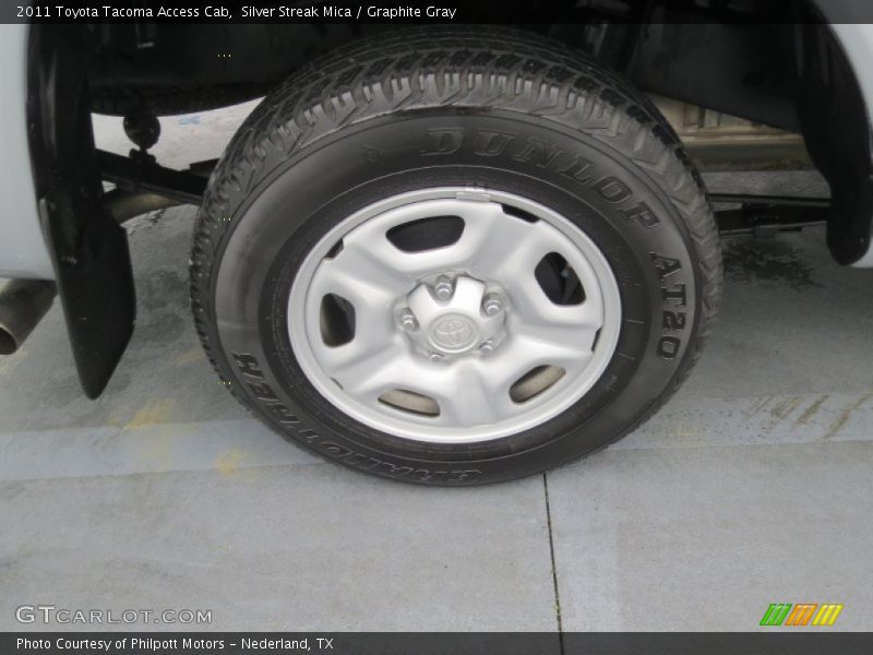 Silver Streak Mica / Graphite Gray 2011 Toyota Tacoma Access Cab