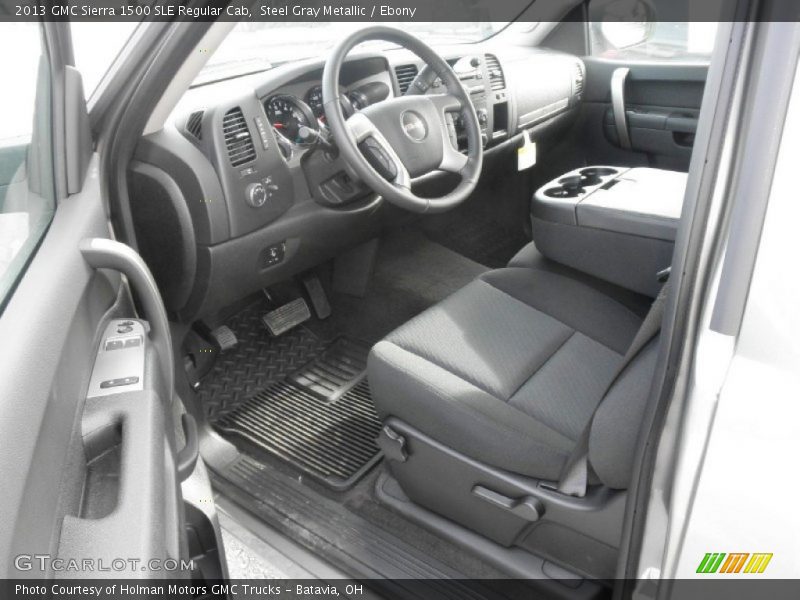  2013 Sierra 1500 SLE Regular Cab Ebony Interior