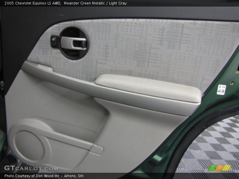 Meander Green Metallic / Light Gray 2005 Chevrolet Equinox LS AWD