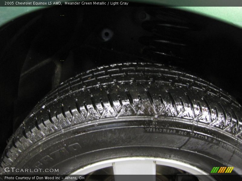 Meander Green Metallic / Light Gray 2005 Chevrolet Equinox LS AWD