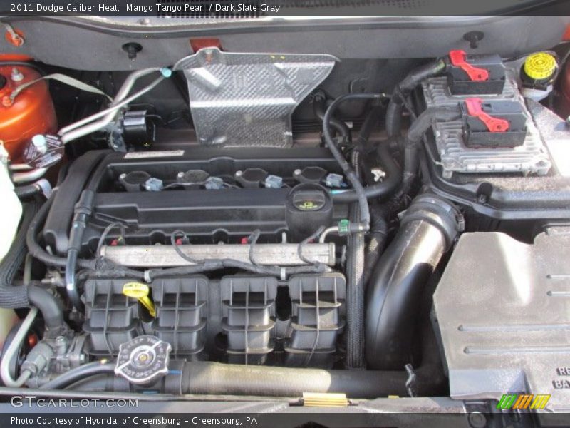 Mango Tango Pearl / Dark Slate Gray 2011 Dodge Caliber Heat
