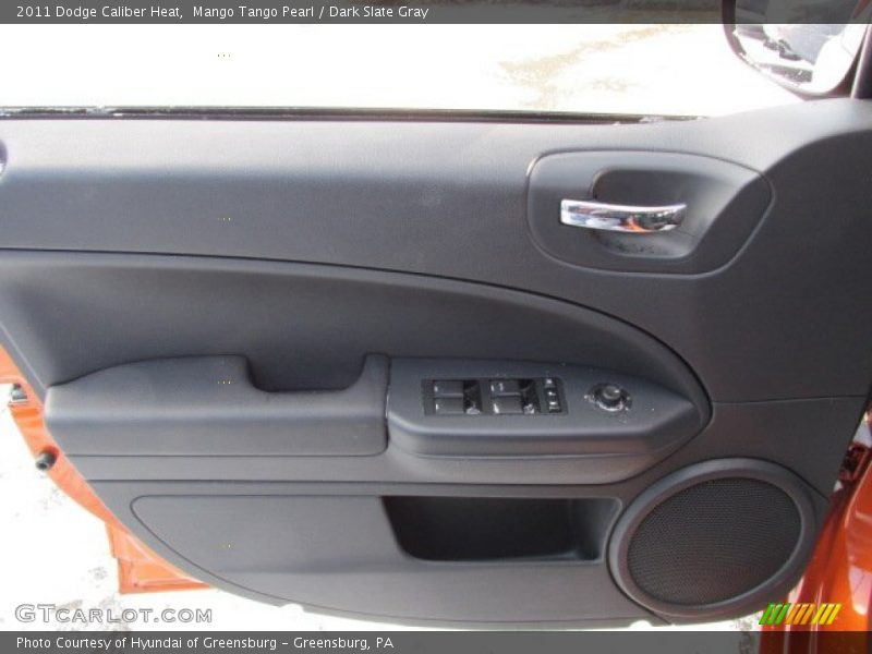 Mango Tango Pearl / Dark Slate Gray 2011 Dodge Caliber Heat