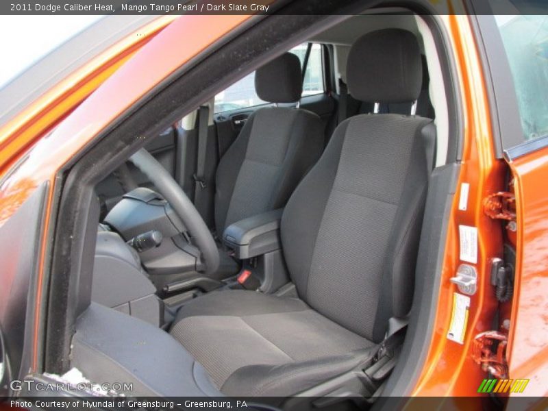 Mango Tango Pearl / Dark Slate Gray 2011 Dodge Caliber Heat
