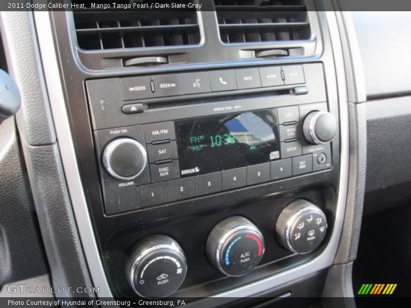 Mango Tango Pearl / Dark Slate Gray 2011 Dodge Caliber Heat