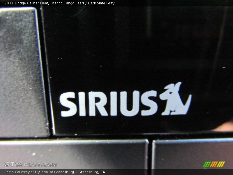 Mango Tango Pearl / Dark Slate Gray 2011 Dodge Caliber Heat